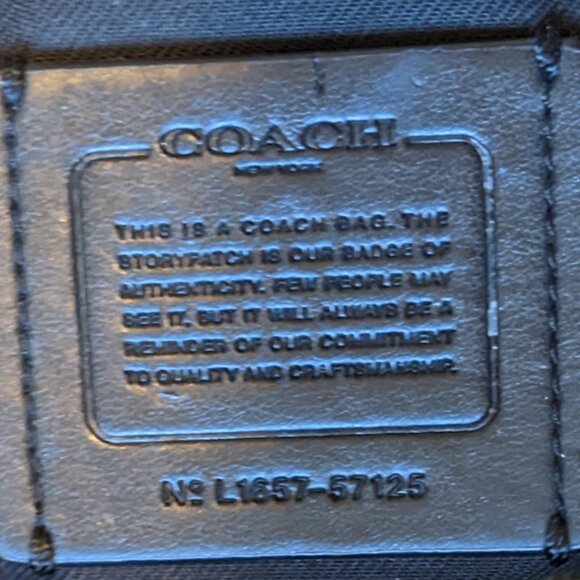 Coach Edie 31 Shoulder Bag Black Leather - Picture 5 of 11